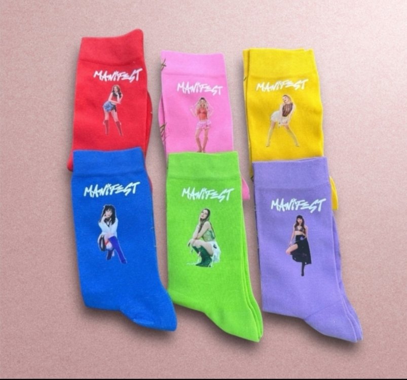 Manifest 6'lı Kolesiyonluk Çorap seti( RENKLİ )
