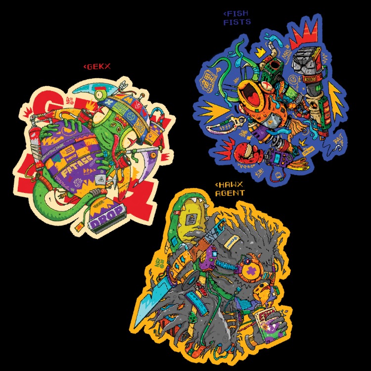 STREET LAB V.2 STICKER PACK