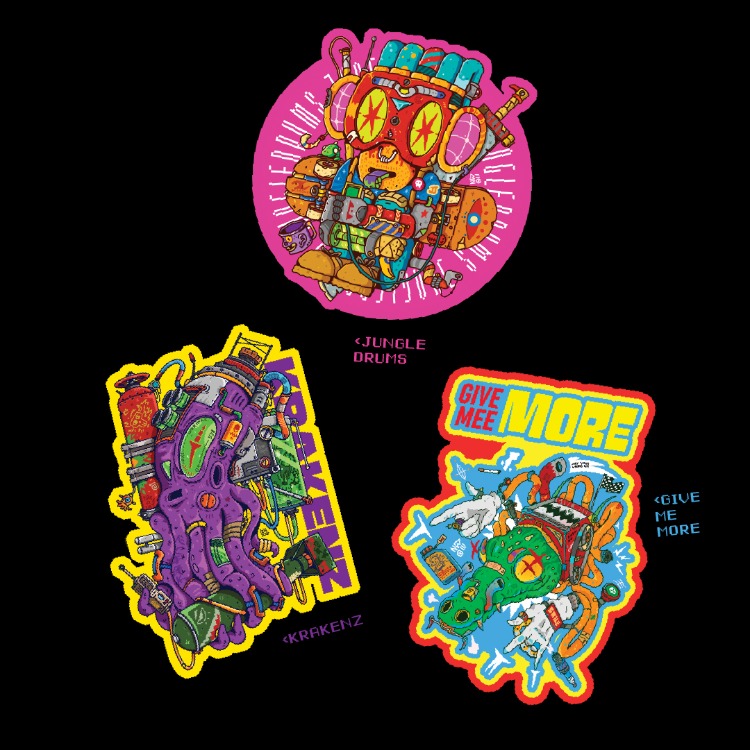 STREET LAB V.2 STICKER PACK