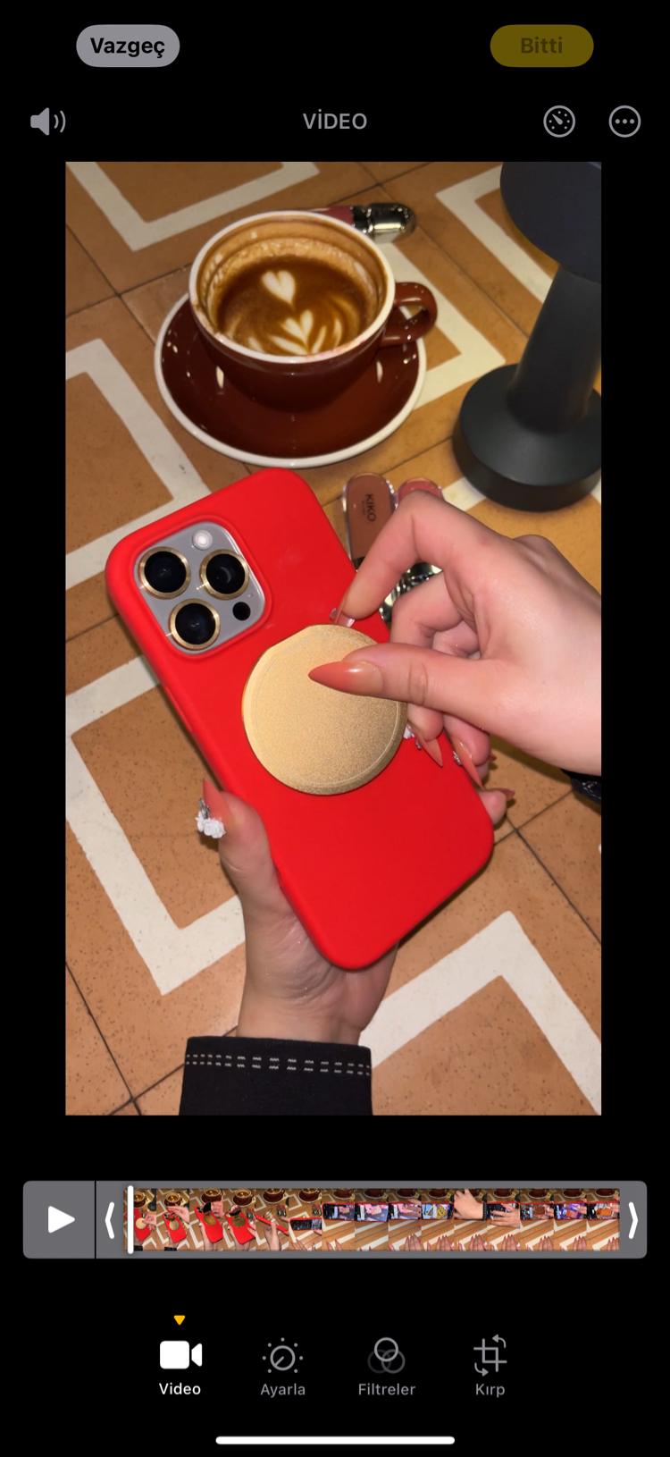 Magsafe Selfie Aynası Gold
