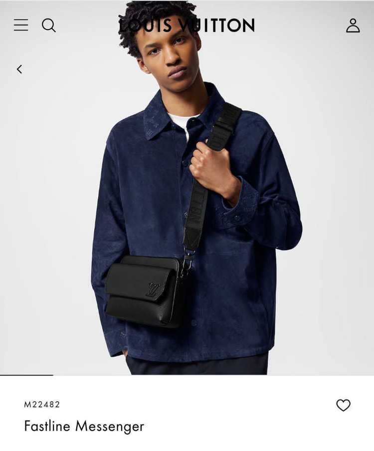 LV Fastline Messenger - Black