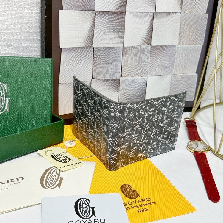 Imported | Ithal Goyard Wallet - Gray