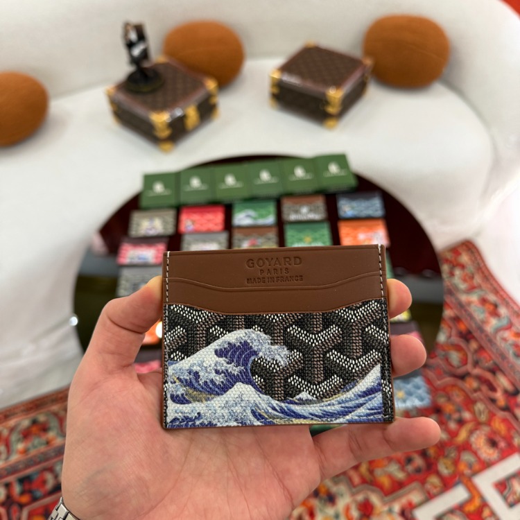Deri Goyard Kartlık - Tüm Renkler