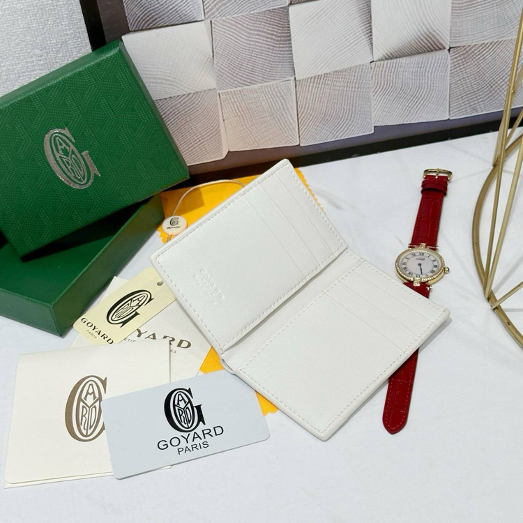 Imported | Ithal Goyard Pocket Organizer - White