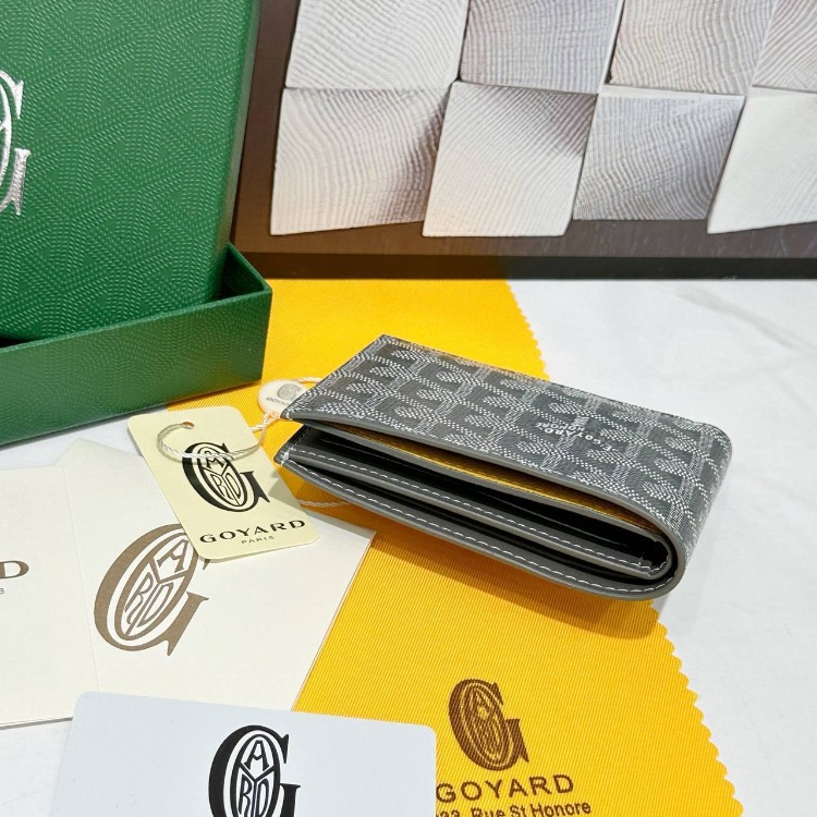 Imported | Ithal Goyard Wallet - Gray