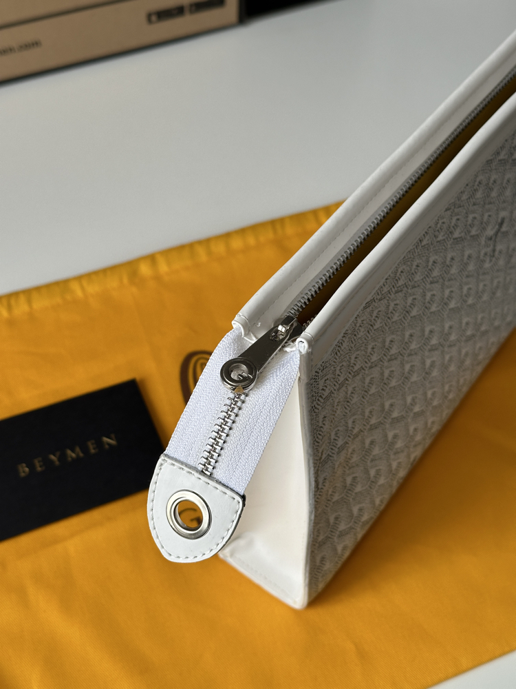 Goyard Clutch - Beyaz