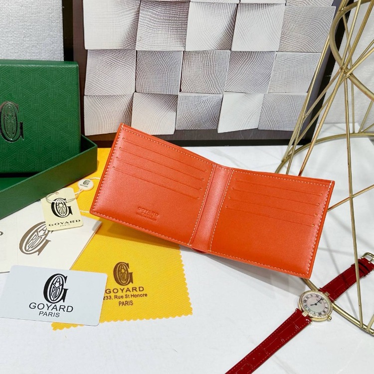 Imported | Ithal Goyard Wallet - Orange