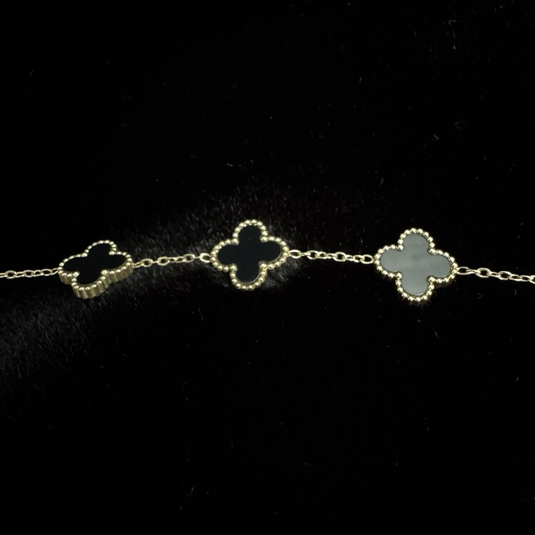 Van Cleef Bracelet - Black & Gold