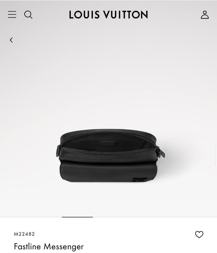 LV Fastline Messenger - Black