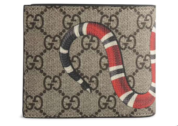 GUCCİ Snake Hakiki Deri Cüzdan