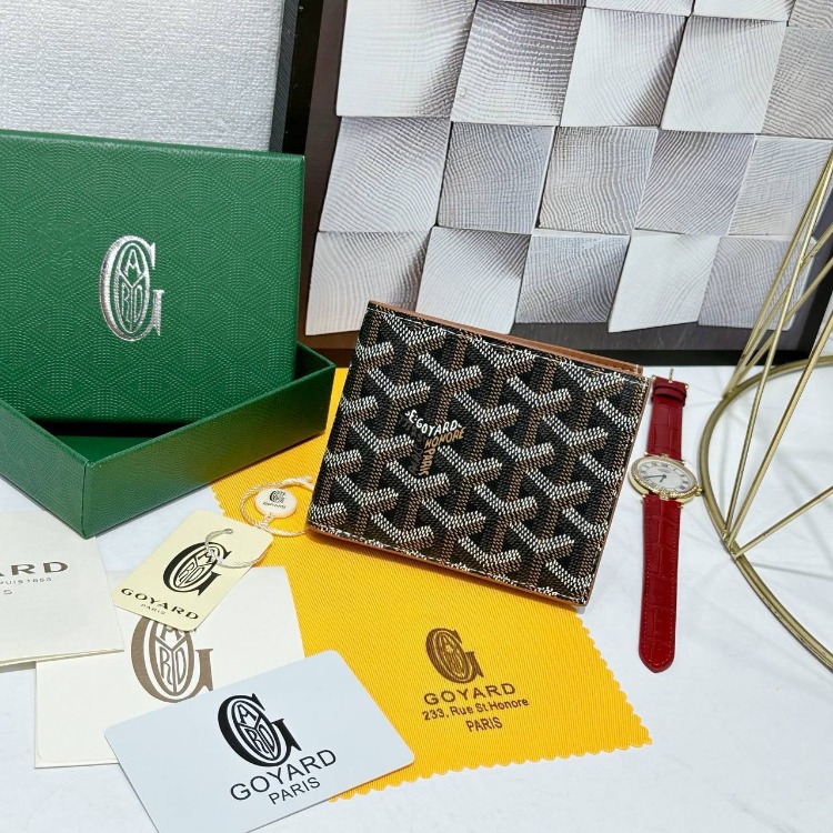 Imported | Ithal Goyard Wallet - Brown
