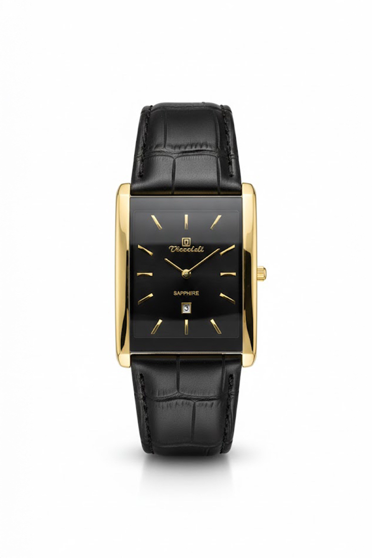 Vintage Gold Black Saat