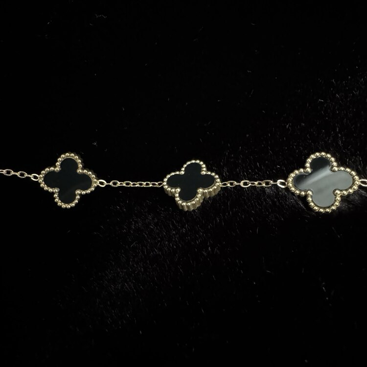 Van Cleef Bracelet - Black & Gold