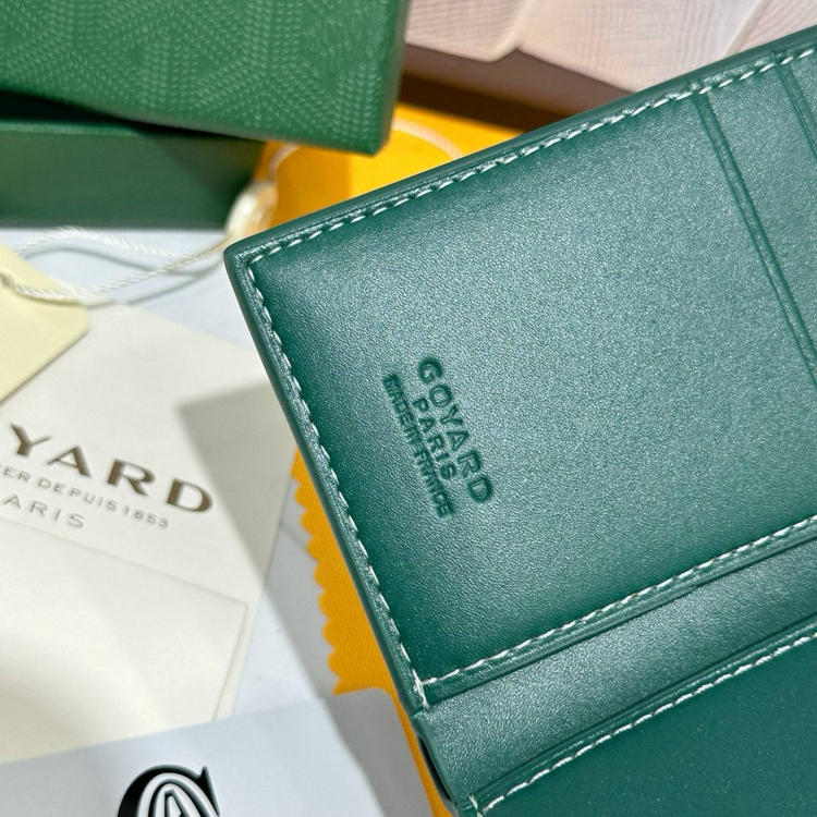 Imported | Ithal Goyard Pocket Organizer - Green