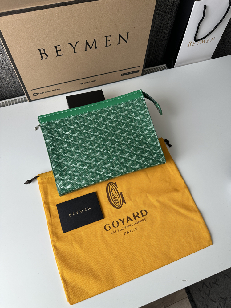 Goyard Clutch - Yeşil