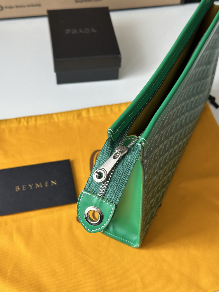 Goyard Clutch - Yeşil
