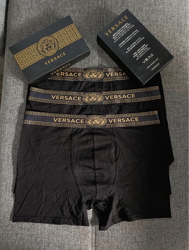 Versace 3'lü Premium Boxer