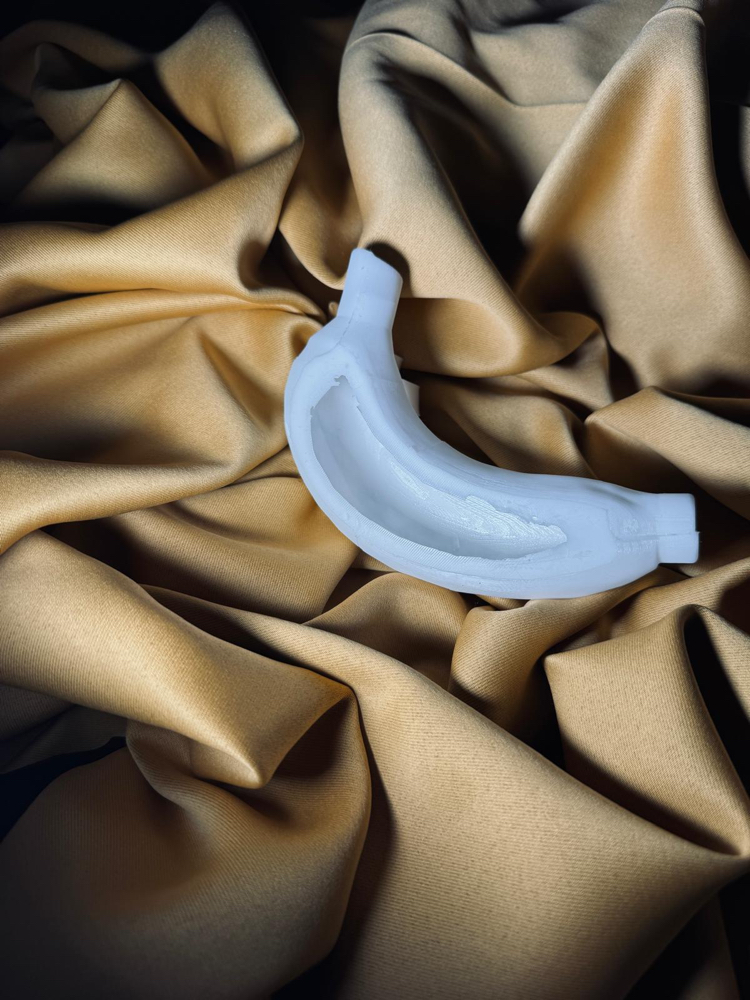 Muz Şeklinde Adetlik Pasta Kalıbı – BCBMolds Özel Tasarım