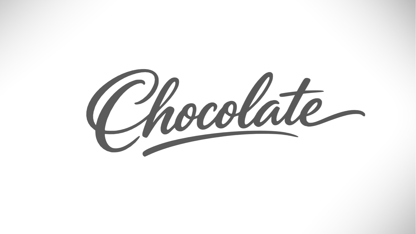 Chocolate Yazısı Stamp – Klasik Opera Boyutu (PLA)