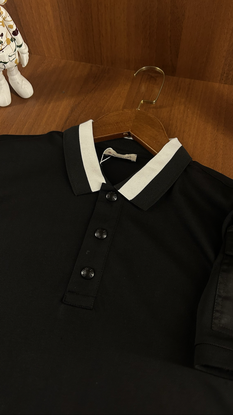 Moncler Kol Detaylı Premium Polo Yaka