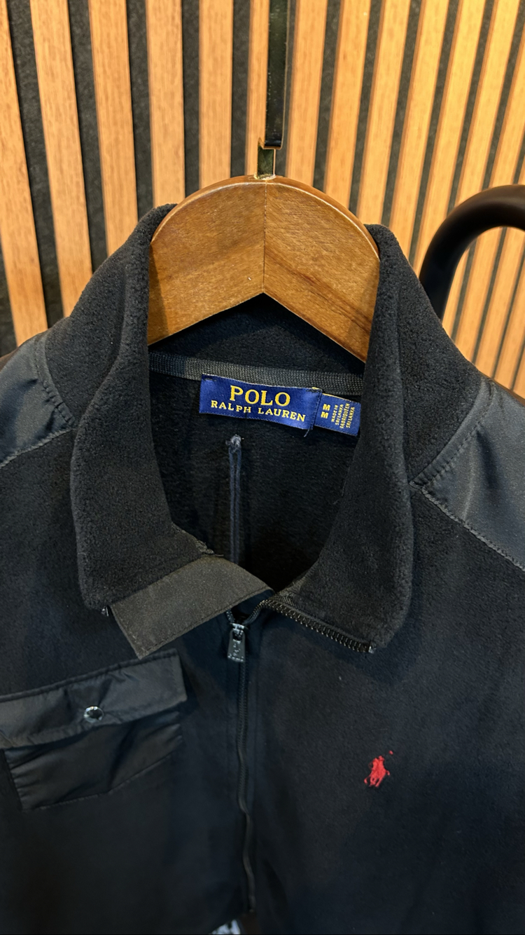 RL Premium Peluş Hırka (Tam Fermuar)