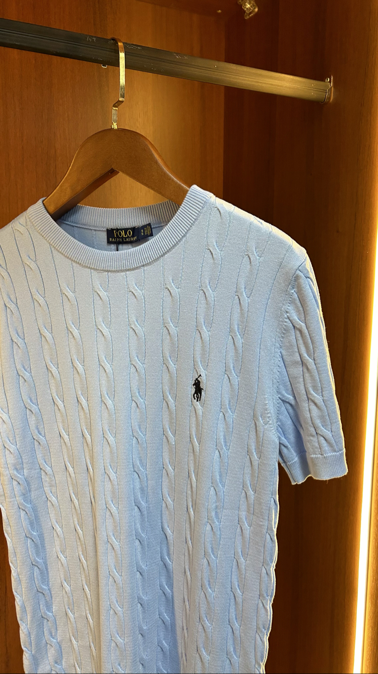 RL Premium Baby Blue Triko T-shirt