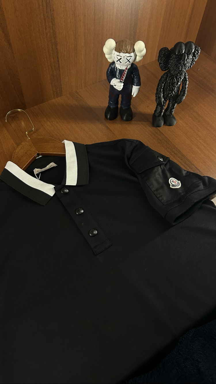 Moncler Kol Detaylı Premium Polo Yaka