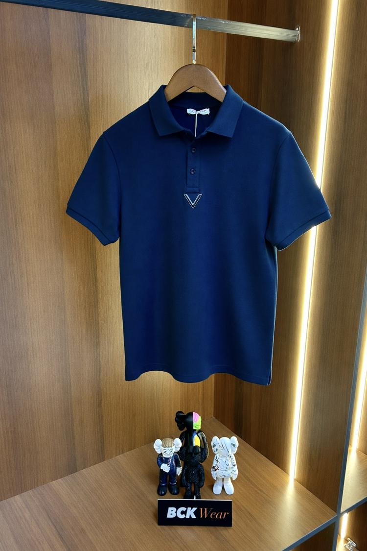 Valentino Premium Polo Yaka (Demir Logo) Lacivert