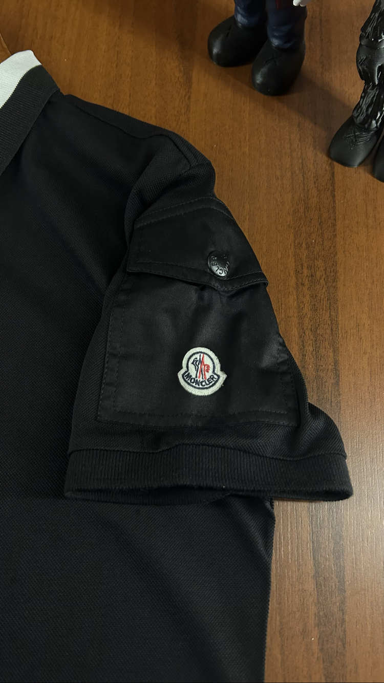 Moncler Kol Detaylı Premium Polo Yaka