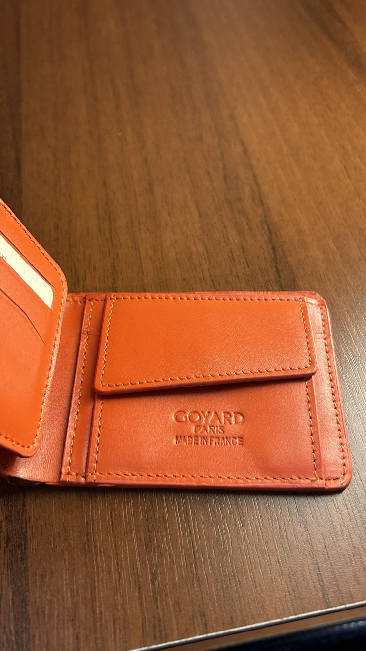 Goyard Premium İthal Deri Cüzdan
