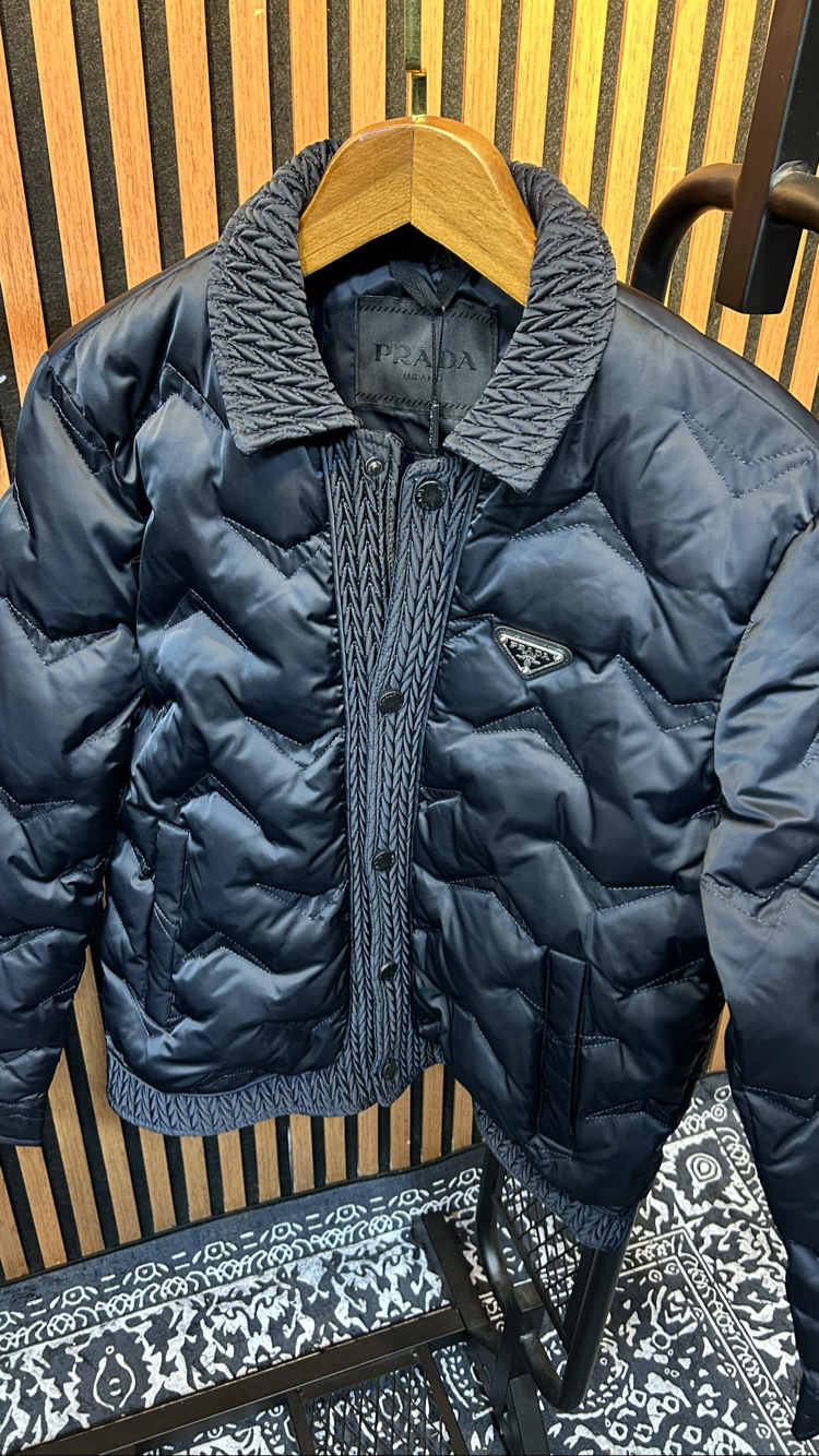 Prada Mevsimlik Ceket (Lacivert) İthal