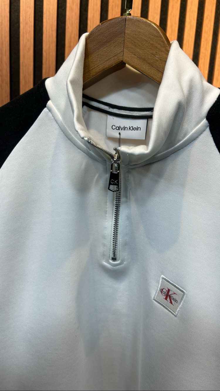 Ck Premium Yarım Fermuar Sweat