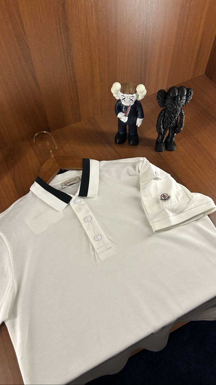 Moncler Kol Detaylı Premium Polo Yaka