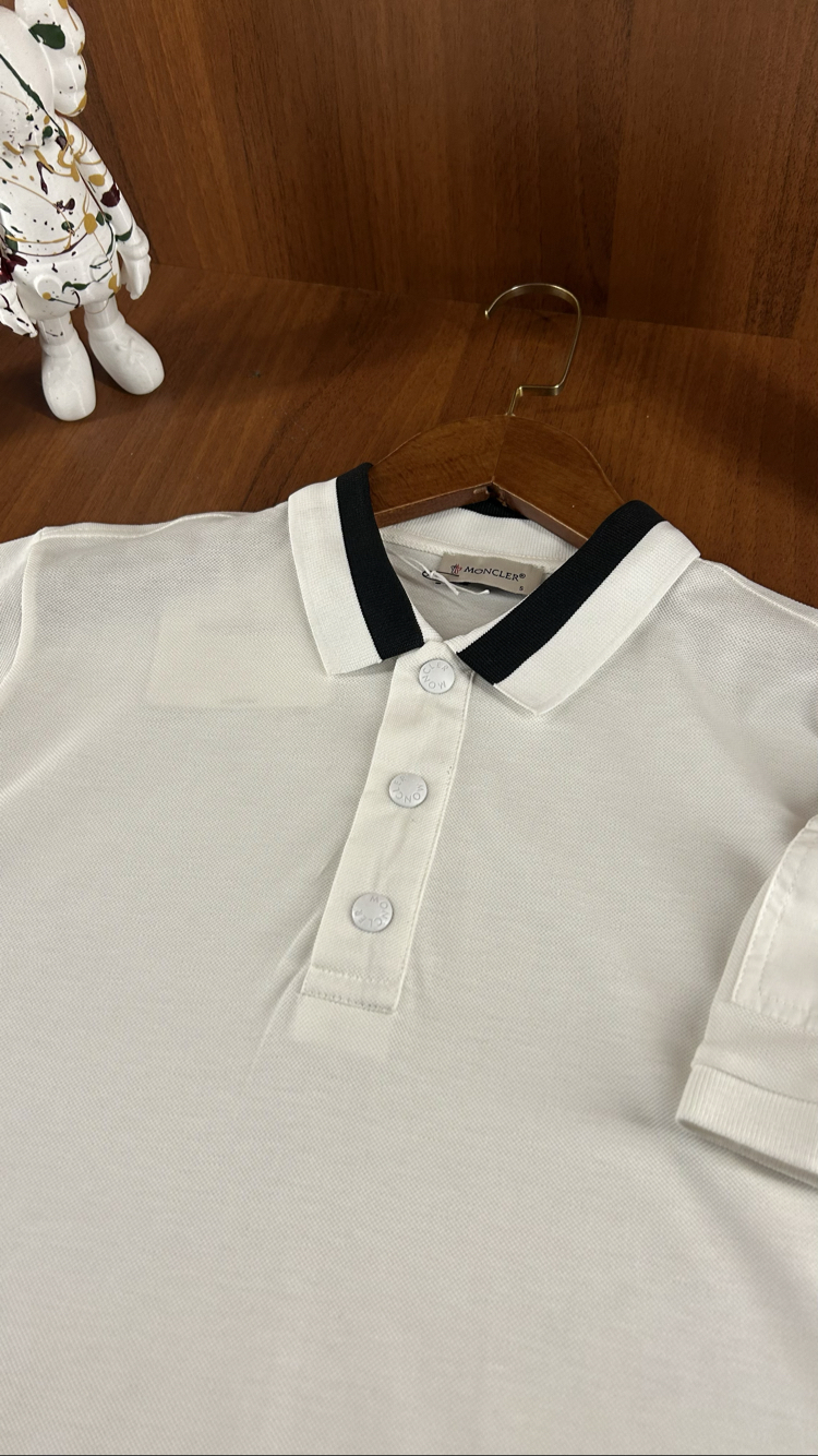 Moncler Kol Detaylı Premium Polo Yaka