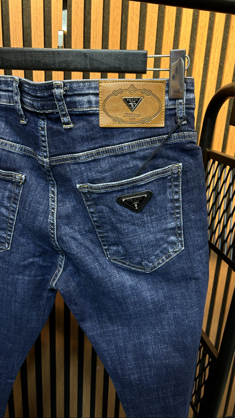 Prada Premium Pantolon (Lacivert)