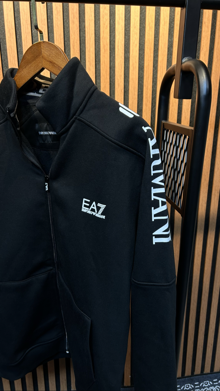 EA7 Premium Kol Detaylı Hırka