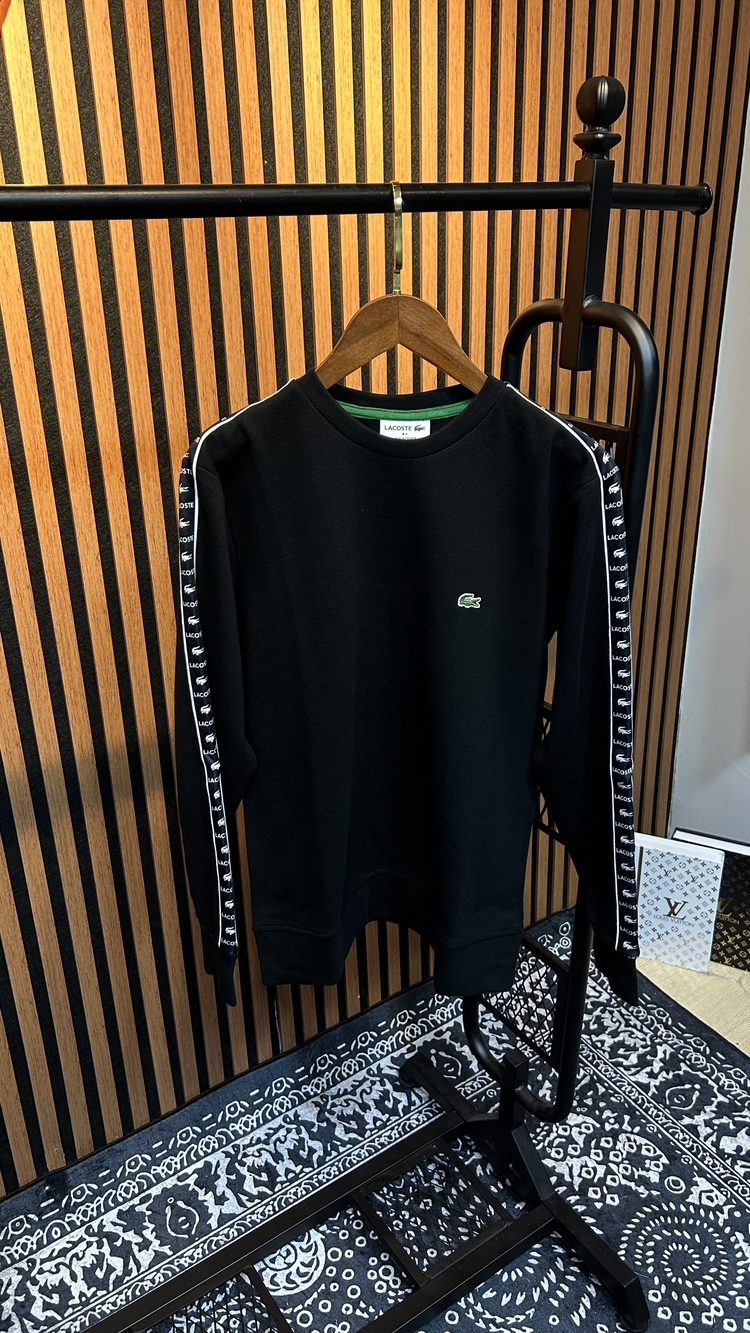 Lacoste Şerit Detaylı Premium Sweat