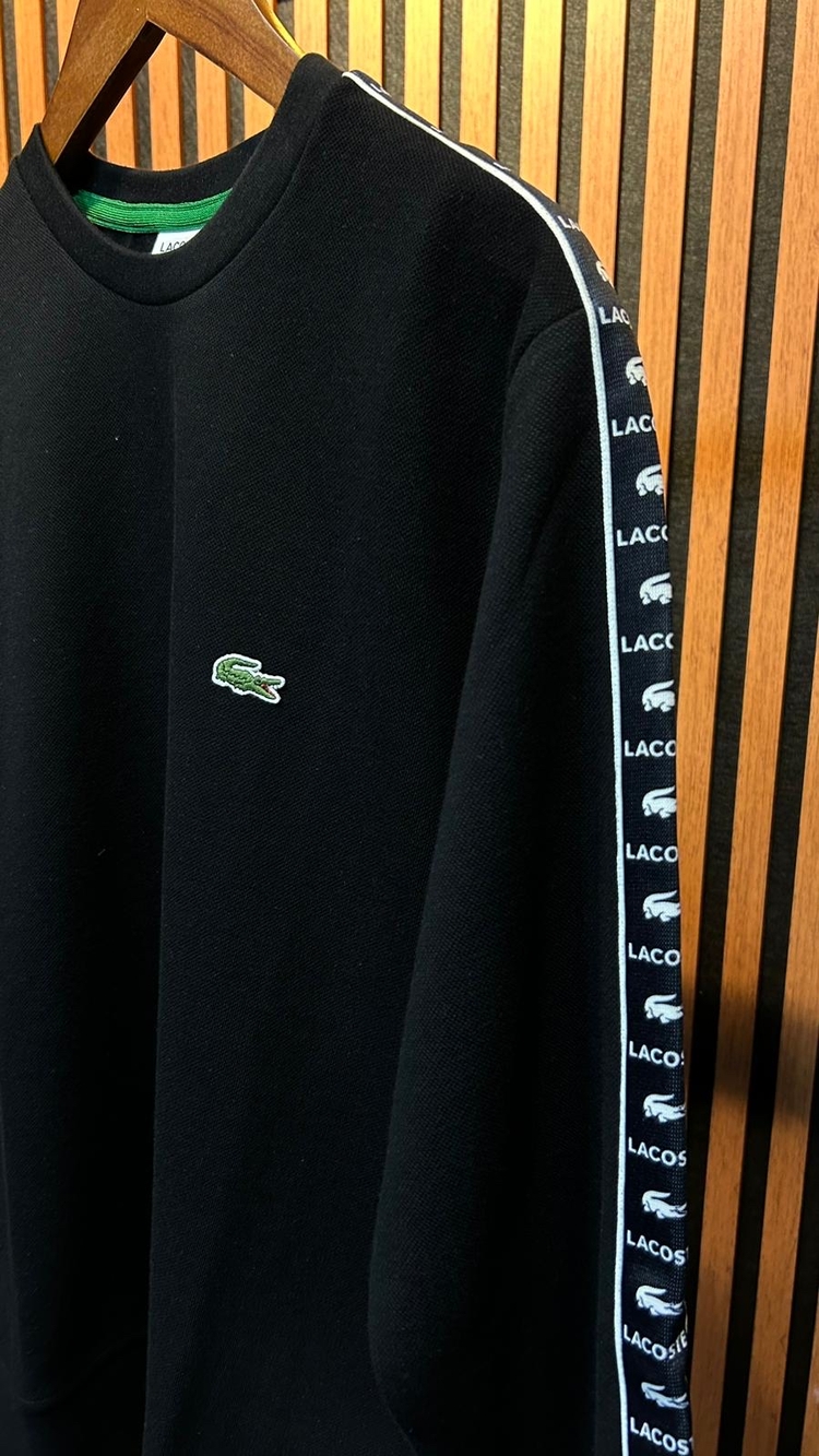 Lacoste Şerit Detaylı Premium Sweat