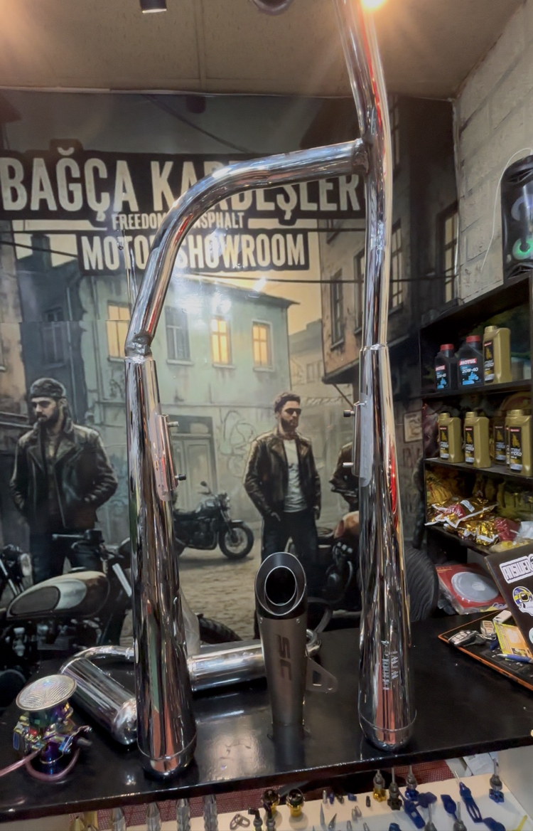 Cg çift egzoz işlemli Wiwi