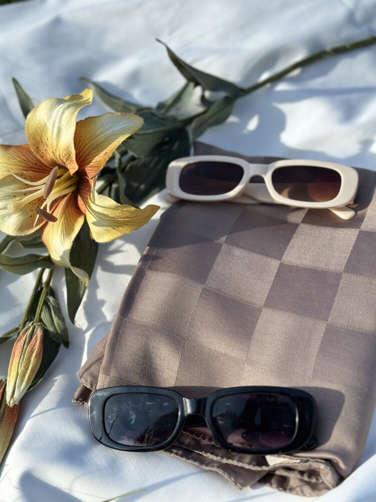 DAMA DESEN JAKAR ŞAL KAHVERENGİ