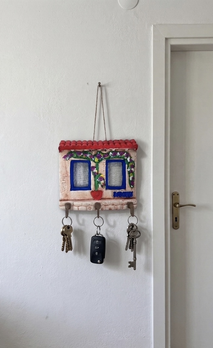 Bodrum Anahtar Kapı Duvar Askılık Çift Pencere Anahtarlık
