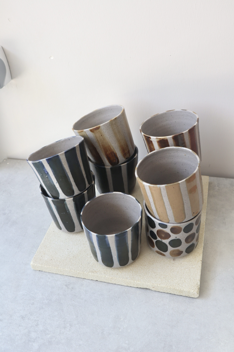 Striped Cup
