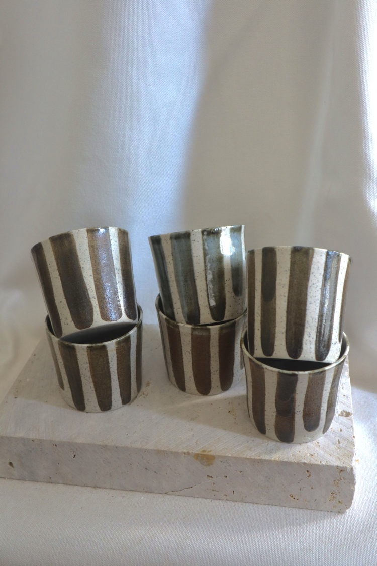 Striped Cup