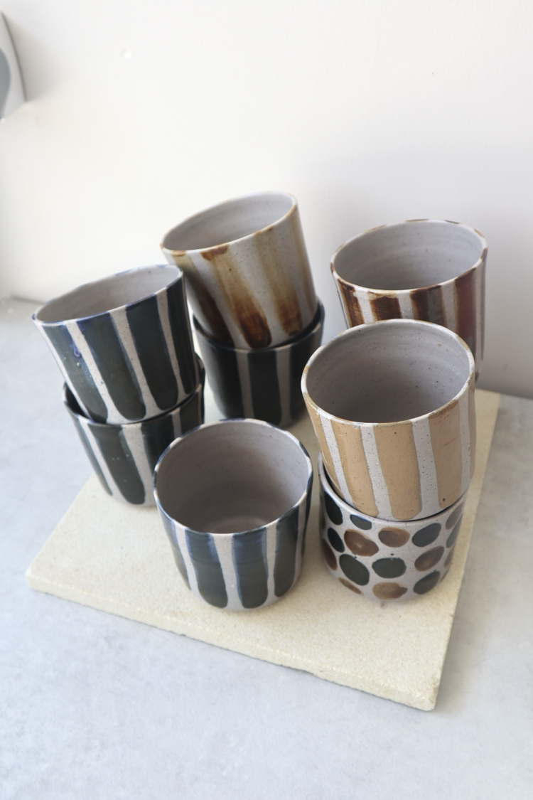 Striped Cup