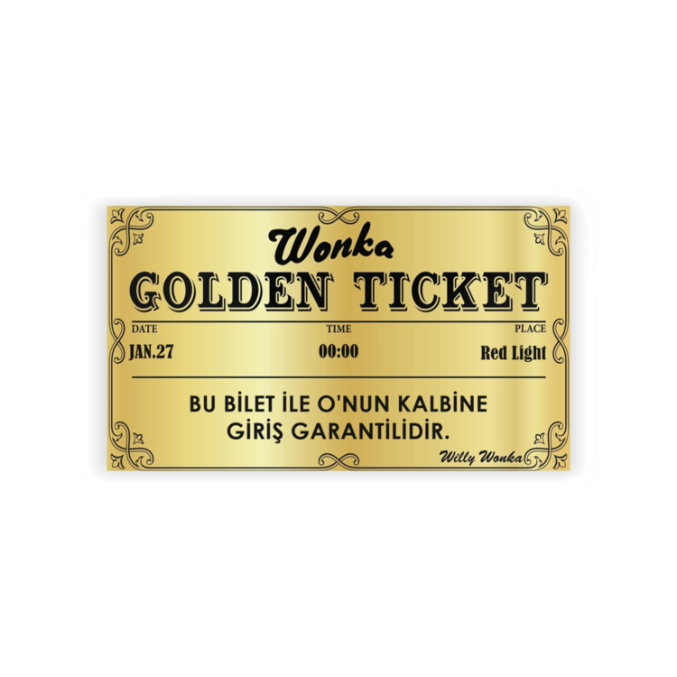 Golden Ticket/Willy Wonka