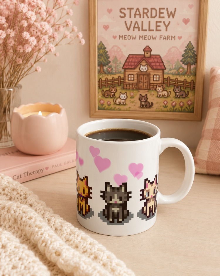 Stardew Valley Cats Kupa