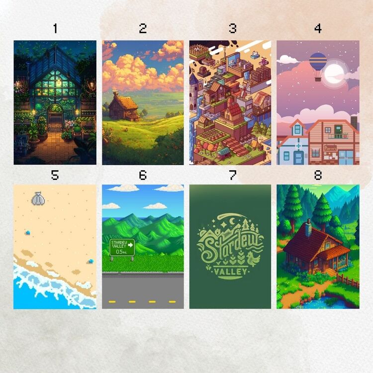 Stardew Valley Metal Mini Ayraç
