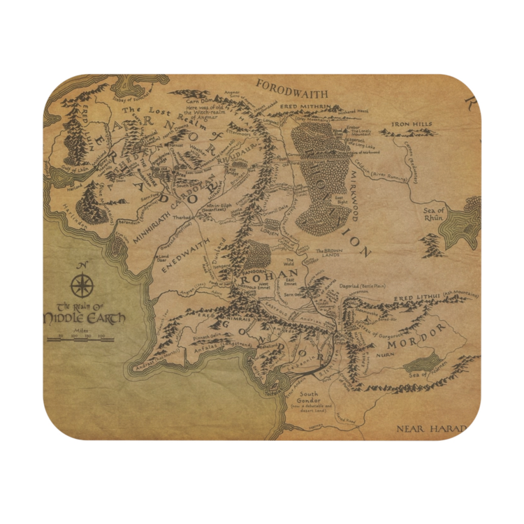 Middle Earth Mousepad