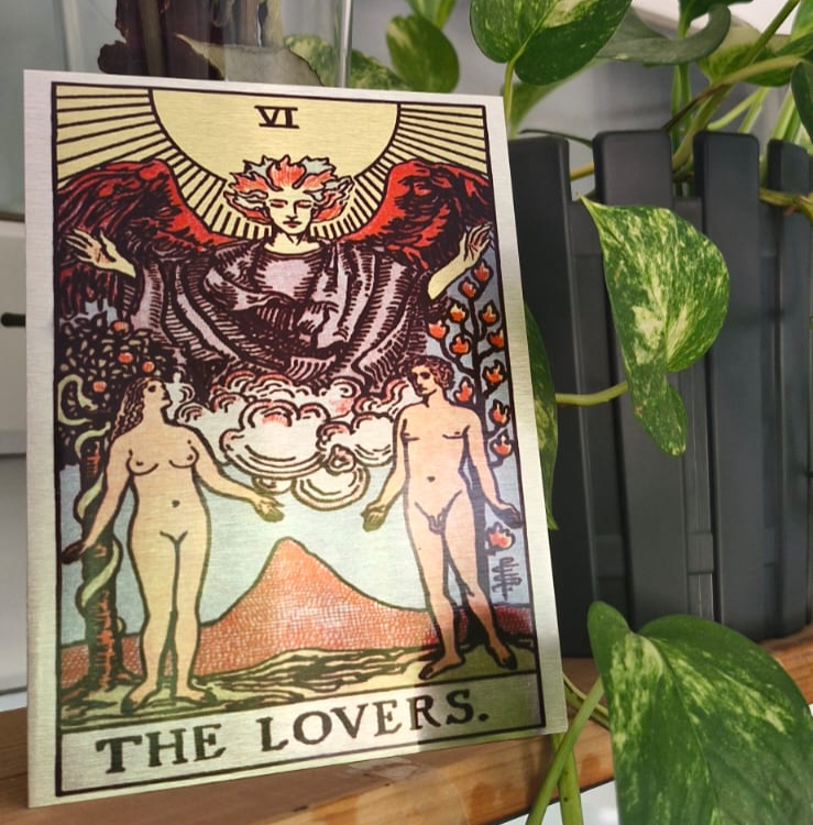 Tarot Metal Poster Seti