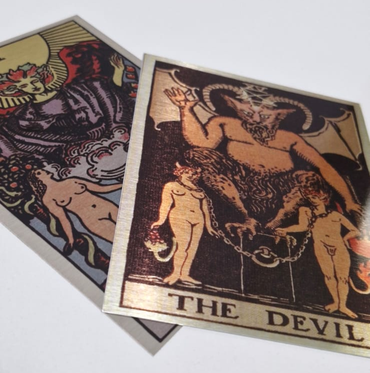 Tarot Metal Poster Seti